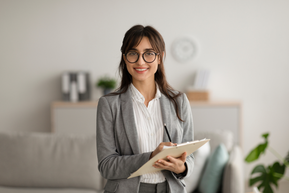a female consultant