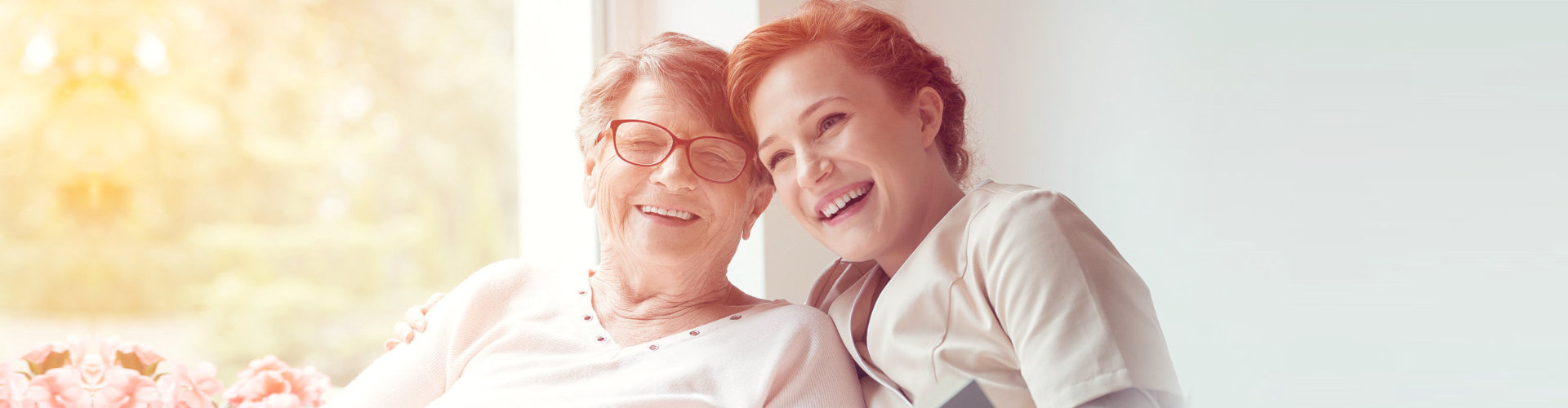 image of two women smiling