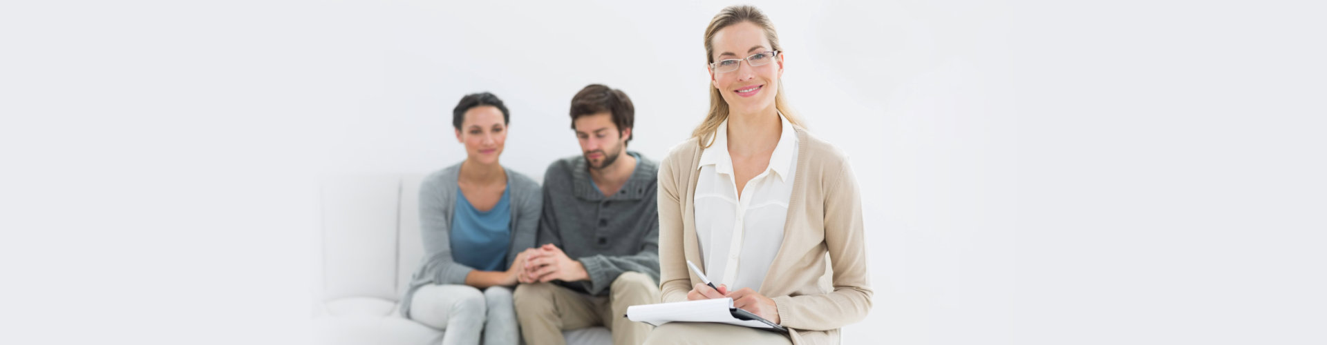 an image of three people